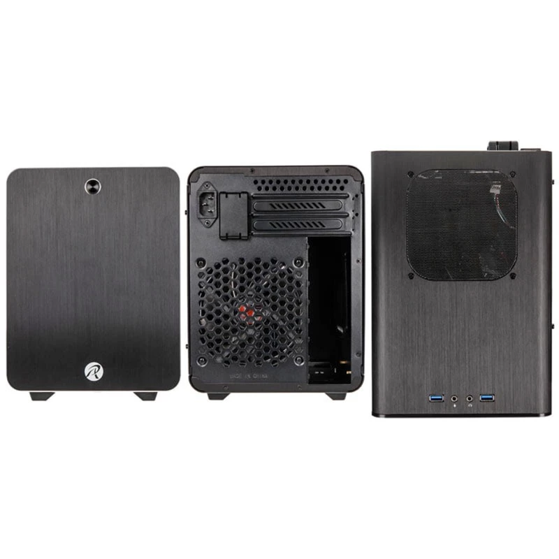 RAIJINTEK METIS PLUS ALS Mini-ITX korpusas - juodas - Korpusas - Mini-ITX