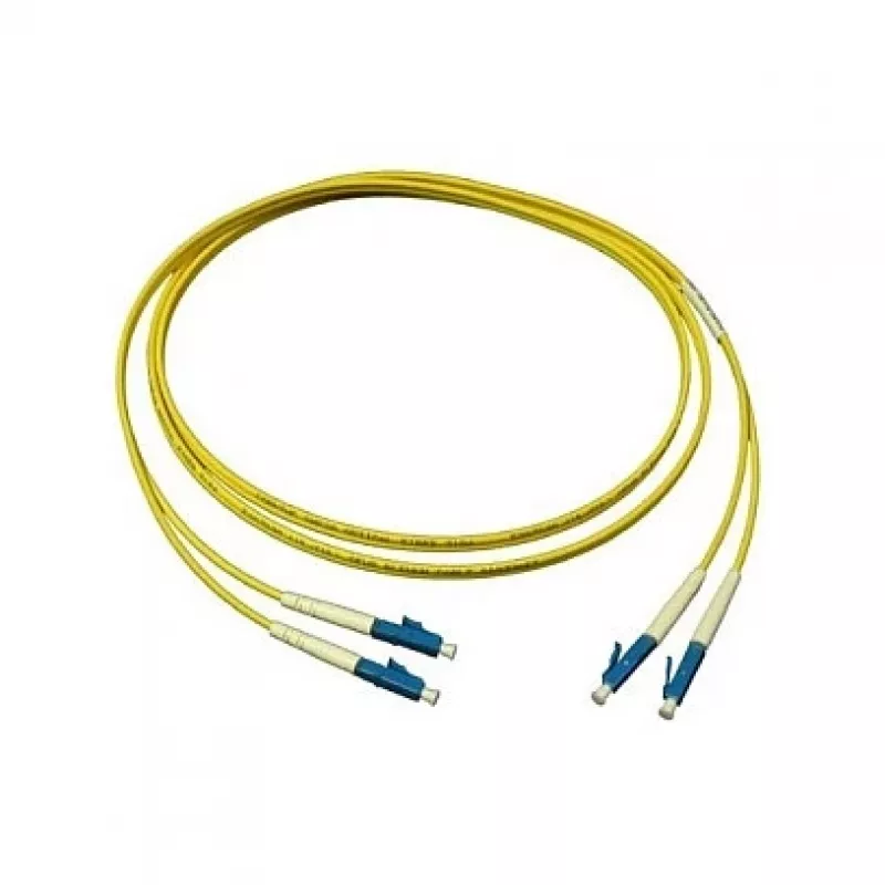 GoodConnections komutacinis kabelis LWL Duplex OS2 (vienmodis, 9/125) LC/LC, LSZH, keičiamas poliškumas, 1 m,