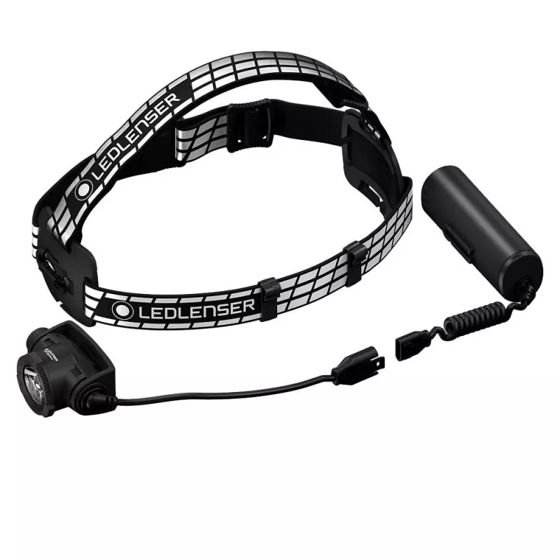 Ledlenser H7R Signature juodas galvos žibintuvėlis