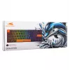 Mechaninė klaviatūra Baracuda Dolphin juoda US išdėstymas su Red jungikliais