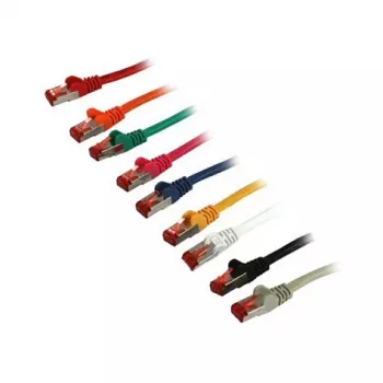 Pleistrinis laidas RJ45, CAT6 250 MHz, 0,5 m juodas, S-STP(S/FTP), TPE(Superflex), Synergy 21 (S216916)