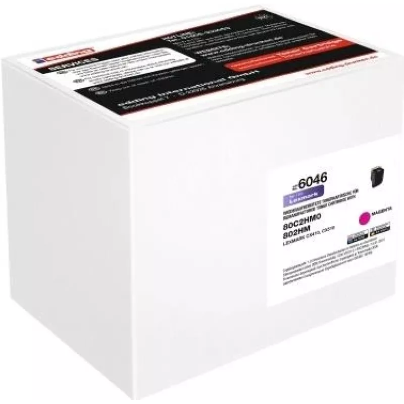 edding EDD-6046 violetinis dažiklis pakeičia LEXMARK 80C2HM0 (18-6046)