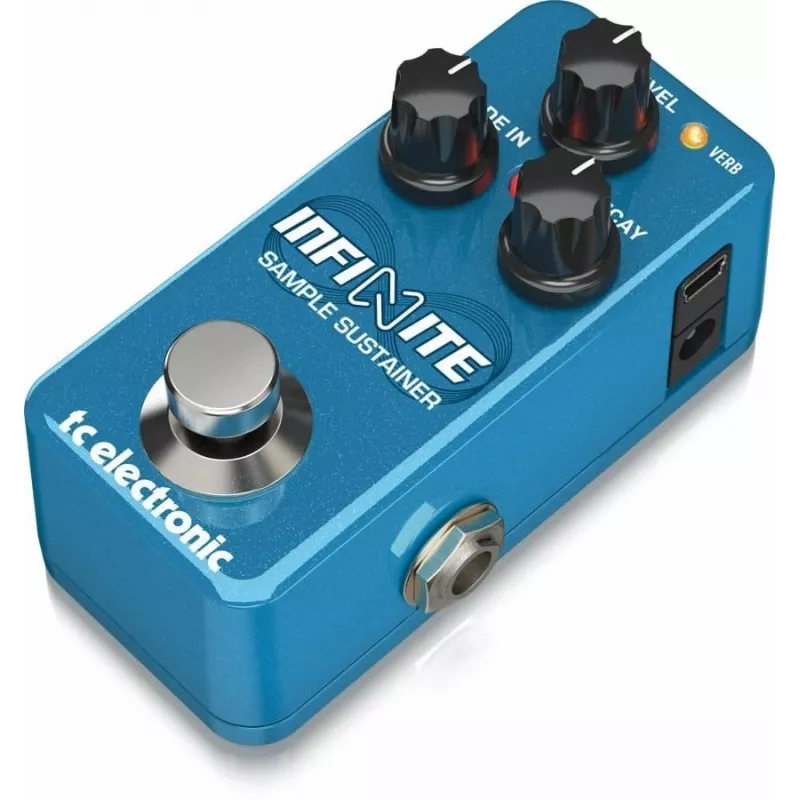 Kompaktiškas sulaikymo pedalas TC Electronic INFINITE MINI SAMPLE SUSTAIN