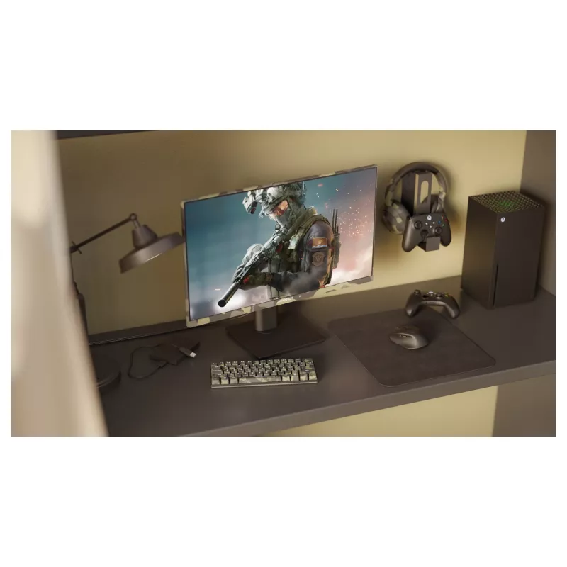 JAPANNEXT JN-IPS238FHD200F-HSP-CAMO kompiuterio monitorius 61 cm (24 col.) 1920 x 1080 taškų Full HD LCD juodas