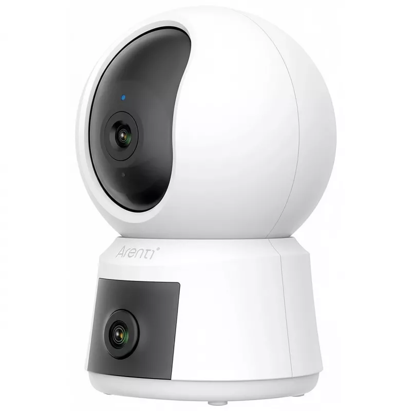 Arenti vidaus dvigubo objektyvo „Wi-Fi“ 3 MP kamera