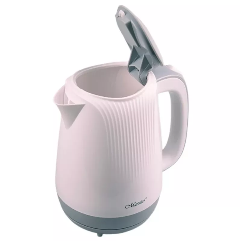 Feel-Maestro MR042 baltas elektrinis virdulys 1,7 l pilkai baltas 2200 W