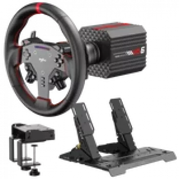 PXN VD6 Direct Drive Racing Bundle – 6Nm ratų bazė, W AS vairas ir 3 pedalų komplektas (PXN-VD6BUNDLE)