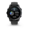 Garmin Fenix E 3,3 cm (1,3 colio) AMOLED 47 mm Skaitmeninis 416 x 416 pikselių Liečiamas ekranas Juodas „Wi-Fi“ GPS (palydovas)