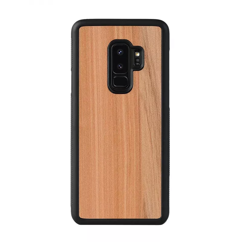 man and wood išmaniojo telefono dėklas Samsung Galaxy S9 Plus — kapučino juodos spalvos