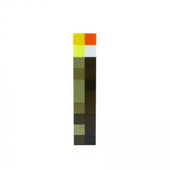 Stalinė lempa „Paladone Torch Light PP9202MCFV3“ su „Minecraft“ dizainu, maitinama baterijomis