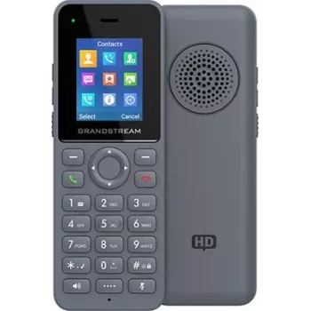 IP Phone Grandstream DP725 belaidis ragelis, pilkas, 1,8 colio TFT ekranas, 20 linijų, Li-Ion 1500 mAh