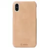 Išmaniojo telefono dėklas Krusell Sunne, skirtas Apple iPhone XS — senovinė nuogas atspalvis