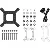 Viskas viename skysčio aušintuvas DeepCool LE240 V2 240 mm, 2x120 mm ventiliatoriai, hidraulinis guolis, AM5 palaikymas, 41 cm vamzdeliai, juodas