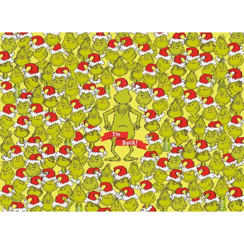 Galvosūkis „Merry Grinchmas Challenge“ (500 dalių)