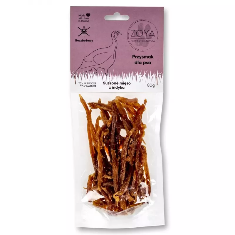 ZOYA kalakutienos – šunų skanėstas – 80 g