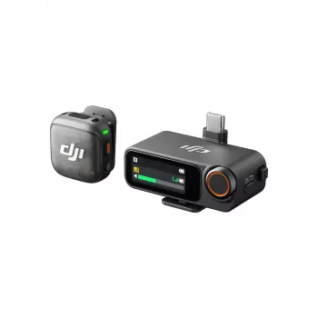 Mikrofonų sistema DJI Camera Acc Mic 3 (1× siųstuvas + 1× imtuvas)