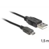 USB laidas DeLOCK USB 2.0-A - USB micro-B 1,5m