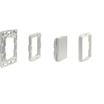 Shelly BLU Wall Switch 4 Shelly BLU Wall Switch 4 šviesos jungiklis Plastikas Dramblio kaulo