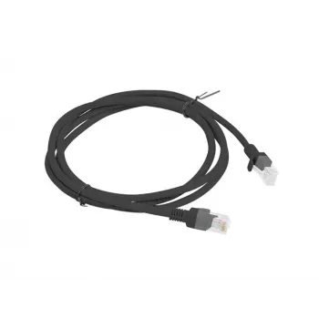 Tinklo kabelis Lanberg PCU6-10CC-0150-BK RJ-45 Cat6 1,5 m juodas
