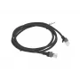 Tinklo kabelis Lanberg PCU6-10CC-0150-BK RJ-45 Cat6 1,5 m juodas