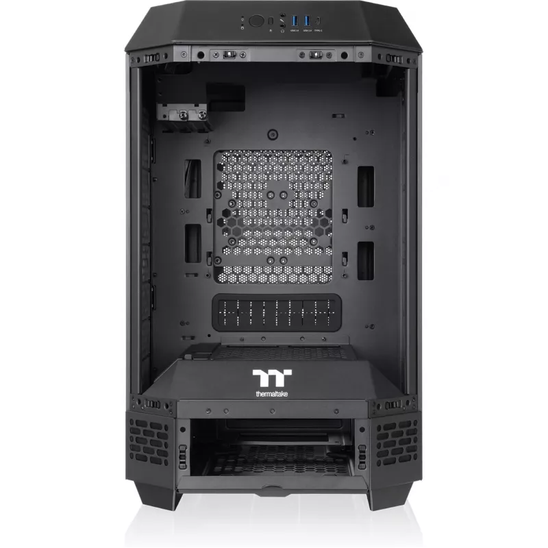 Thermaltake The Tower 250 Mini Tower Juoda, White