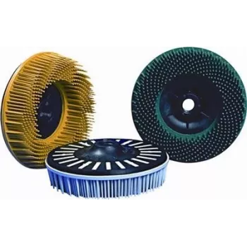 Abrasive Bristle Brush Disc 3M K120 115×22 mm for Surface Finishing