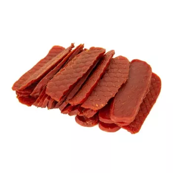 PETITTO minkšti ėrienos filė gabalėliai šunims 500 g — natūralus, be grūdų ėrienos skanėstas šunims, baltymai 38%