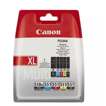 CANON PGI-550XL/CLI-551 BCMYB MULTI Rašalo Kasetė