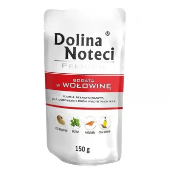 Dolina Noteci Premium Rich in beef šlapias pašaras šunims 150 g