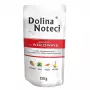 Šlapias šunų maistas Dolina Noteci jautiena suaugusiems 150 g — 77% drėgmės, 12% baltymų, 6,5% riebalų