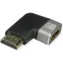 ROLINE HDMI 8K adapteris su 90° kampu kištuku/lizdu – adapteris (12.03.3251)