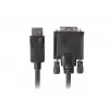 Vaizdo kabelio adapteris LANBERG DisplayPort į DVI-D CA-DPDV-10CU-0018-BK, 1,8 m, juodas