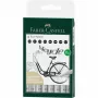 Flomasteris Faber-Castell 166008 Juodas 8 vnt.