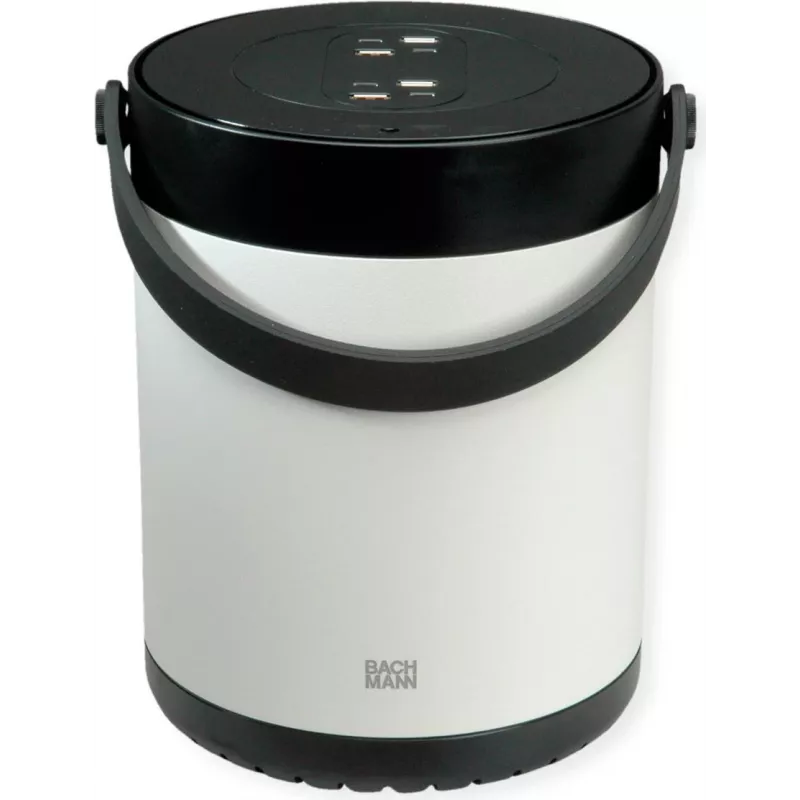 Maitinimo blokas Bachmann BM0011023 su 4x USB-A/C įkrovikliais, bendra 220W galia