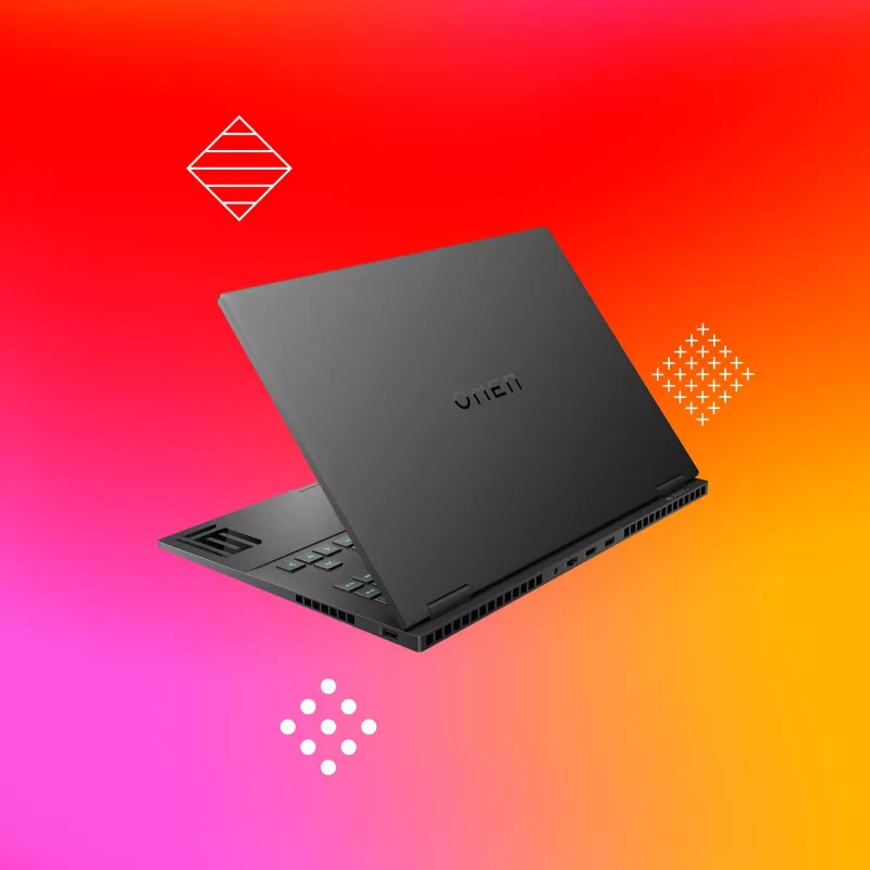 HP OMEN Gaming nešiojamas kompiuteris 16-wf1473ng 16,1 inch FHD 165Hz i7-14700HX 16GB/512GB SSD RTX4060 Windows 11 - klaviatūros išdėstymas gali būti vokiškas