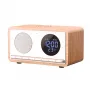 MANTA RDI912W Rimini radijo laikrodis, Bluetooth ir belaidis įkrovimas, baltas