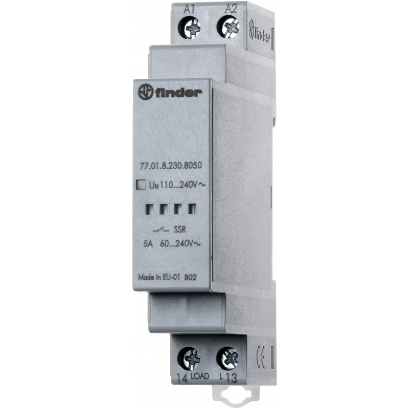 Finder elektroninė relė (SSR), serija 77 77.01.8.230.8050 5 A (77.01.8.230.8050)