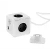 Maitinimo šakotuvas Tellur Power Cube Extended 4 lizdai 2 USB prievadai