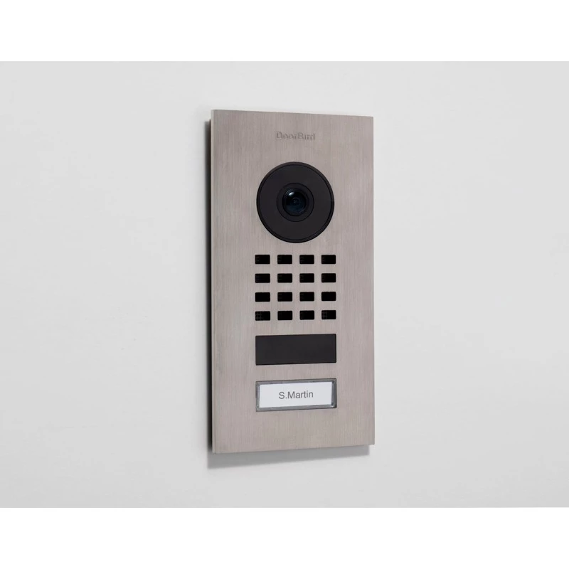 Video intercom sistema DoorBird D1101V, nerūdijantis plienas, 1080p IR