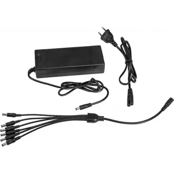 Maitinimo šaltinis EUROLITE 52500217 skirtas 6× LED Party Tube IR, suderinamas 6 lempų adapteris
