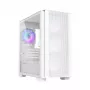 Montech AIR 100 ARGB MICRO-ATX korpusas su keturiais iš anksto sumontuotais ARGB ventiliatoriais, itin minimalistinis dizainas, smulkaus tinklelio priekinis skydelis, didelis oro srautas, unikalus šonas