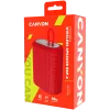 Canyon Bluetooth garsiakalbis BSP-4 TF skaitytuvas/USB-C/5W raudonas mažmeninė pakuotė