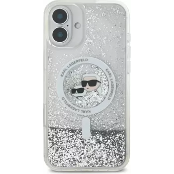 Karl Lagerfeld | KLHMP16MLGKCSGH | Nugarėlės dangtelis | iPhone 16 Plus | Apple | TPU/PC | Skaidrus