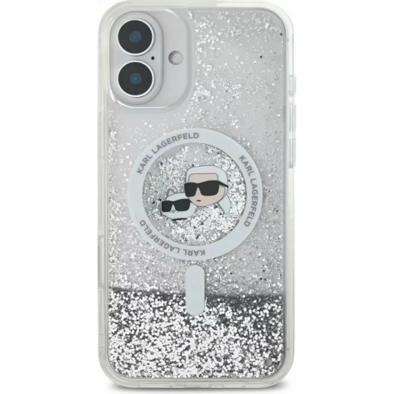Karl Lagerfeld | KLHMP16MLGKCSGH | Nugarėlės dangtelis | iPhone 16 Plus | Apple | TPU/PC | Skaidrus