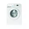 Skalbimo mašina Indesit BWSA 61294 W EU N — Priekinio įkrovimo, 6 kg, 1151 aps./min., gylis 42,5 cm, plotis 59,5 cm, Ekranas, Big Digit, balta, energijos klasė C