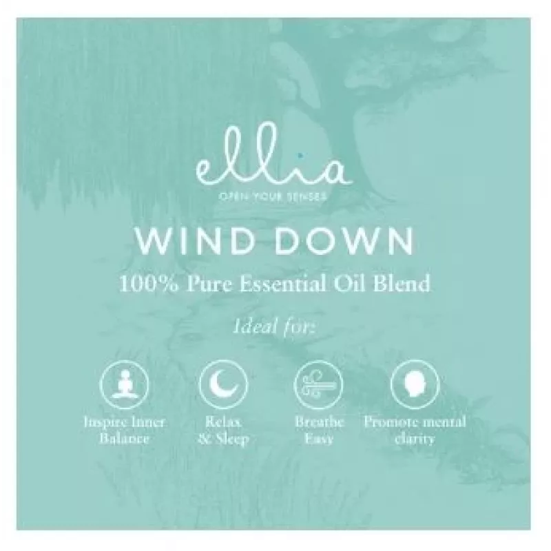HoMedics Wind Down aromaterapinė esencija Eterinis aliejus 15 ml Aromatinis difuzorius