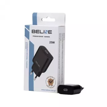 25 W USB-C PD 3.0 įkroviklis be laido, juodas