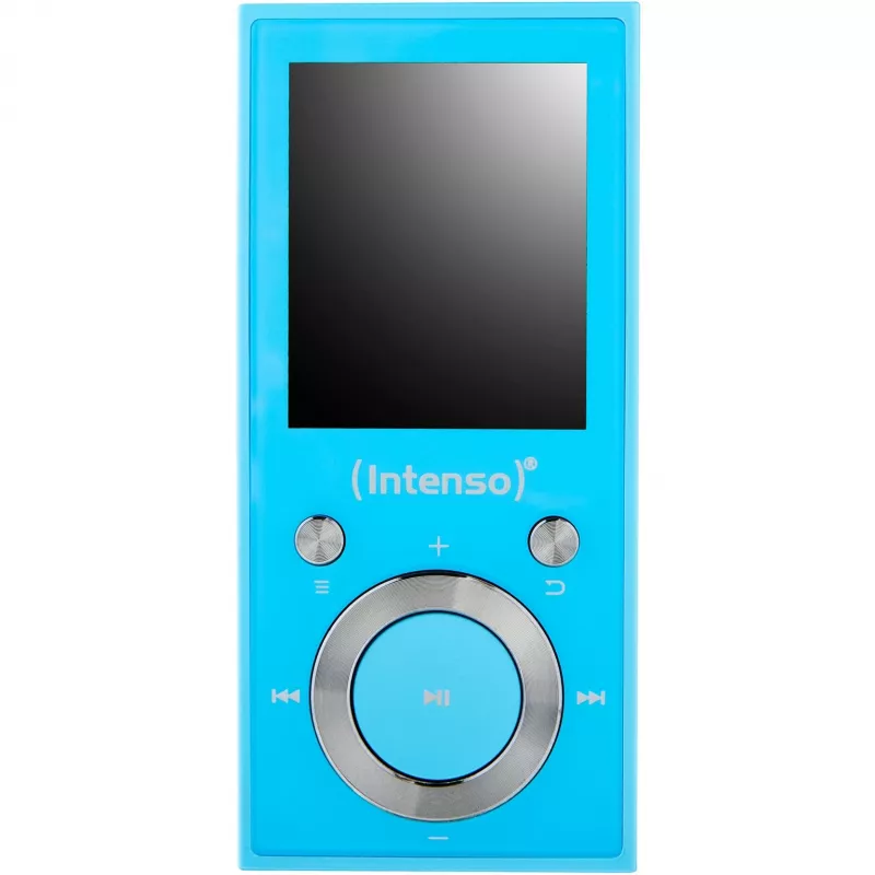 MP3 grotuvas INTENSO Video Scooter BT — 16 GB, LCD ekranas, suderinamas su „MicroSD“, mėlynas