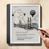Ebook New Kindle Scribe - 2024 leidimas 10,2 colių neatspindintis ekranas 64 GB Wi-Fi (be užrakinimo ekrano skelbimų) su Premium Pen Tungsten