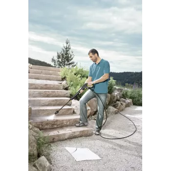 Aukšto slėgio plovimo priedas Karcher 2.642-728.0 — juodas, 41×41 mm, 0,4 m ilgio